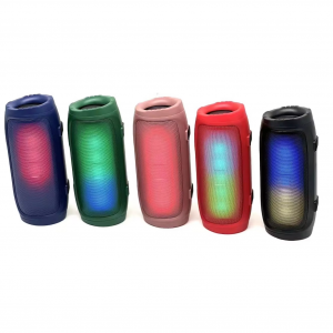 Umoub Custom Mini LED light bt5.3 Wireless Speaker Outdoor RGB Portable Audio Bluetooth Speaker with USB/TF/TWS/FM